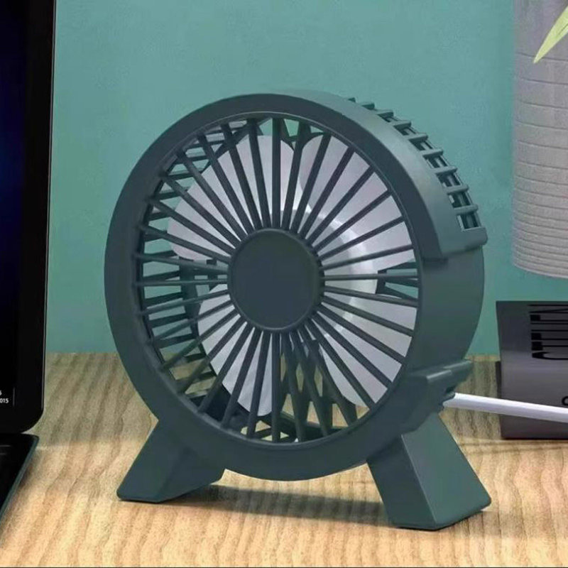 Ventilateur à brancher silencieux et silencieux Kondieu Mini, Green