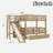 Bunk Bed With Storage Staircase, Slide And 2 Drawers-346331387