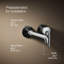 Tone Wall-Mount Single-Handle Bathroom Sink Faucet-1296443470
