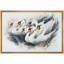 «A Flock of Geese Farm Decor», reproduction d'art sur toile encadrée-108345283-108345288