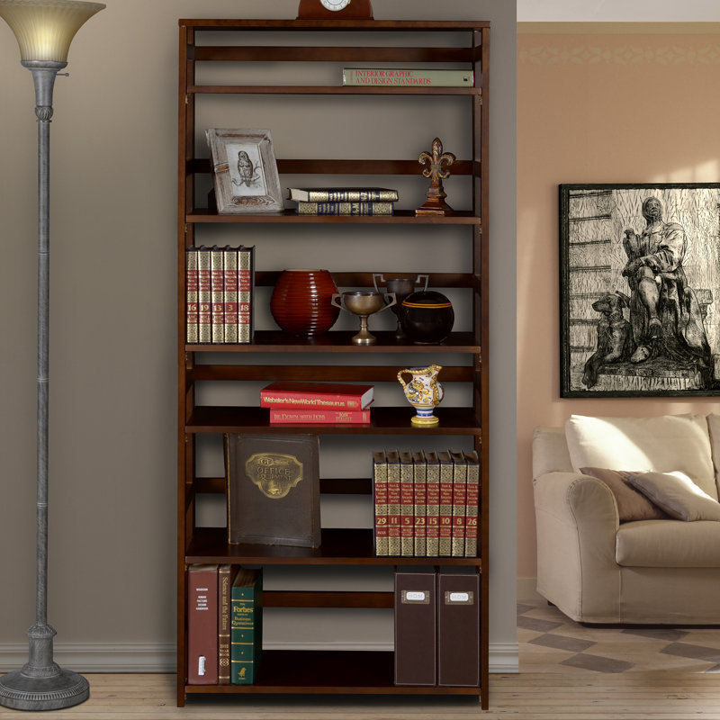 Bibliothèque Flip Flop, Noyer moka, H 34 po x l 30 po x P 12 po