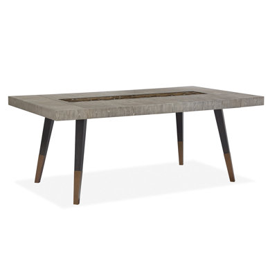 Carmaline Extendable Solid Wood Base Dining Table