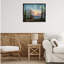 «Western Cowboy with Tall Cacti Gray», art mural encadré par Jack-1378328979-1378497664