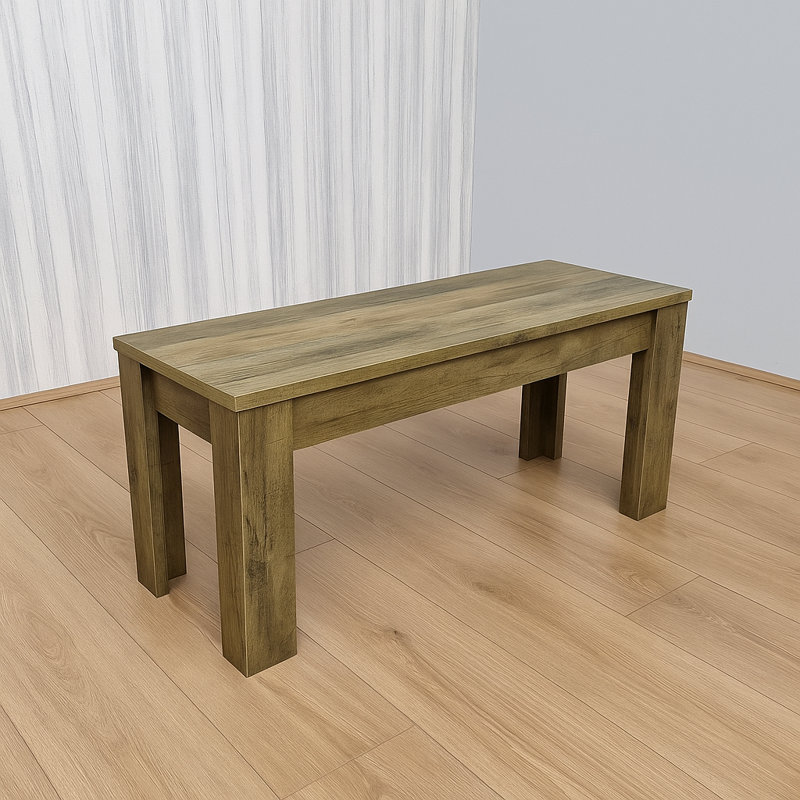 Dining Wooden Bench, Brown