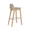 Tabouret de bar et de comptoir en bois de frêne naturel Pera-92436541-92436523