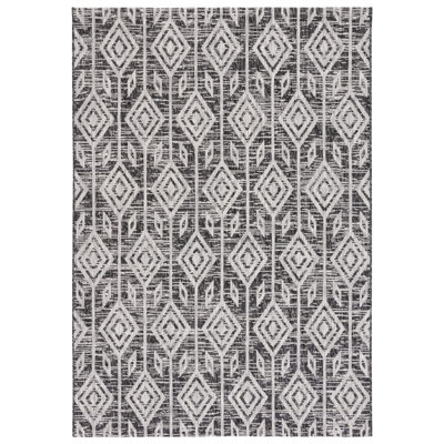 Estaugh Performance Ikat Indoor/Outdoor Area Rug