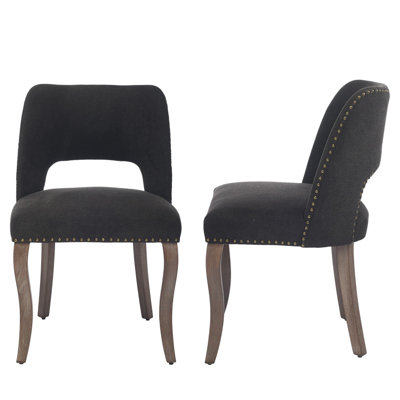 Upholstered Back Side Dining Chair