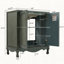 Meuble-lavabo rétro 30 po avec pieds réglables