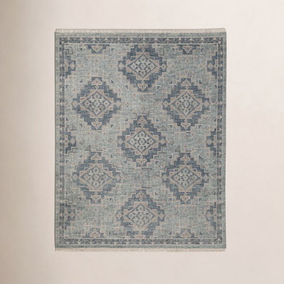 Maeve Hand-Knotted Geometric Wool Rug