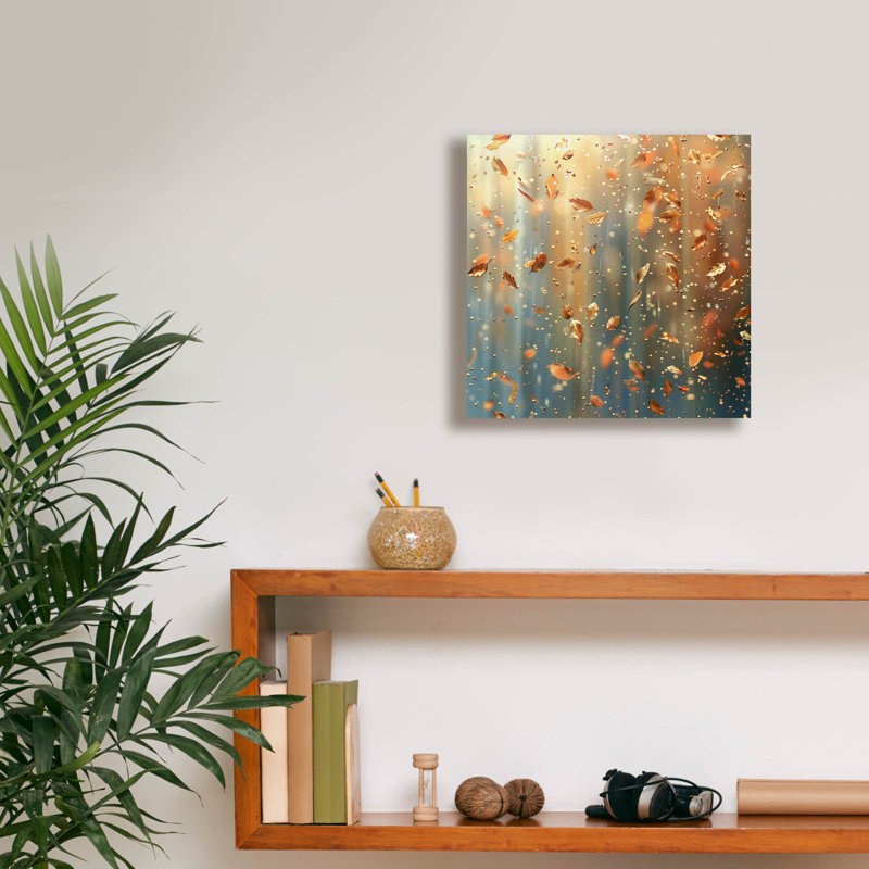 "Epic Graffiti" Autumn Shower "par r3darch0n, art mural sur toile, H 12 po x l 12 po x P 0,75 po