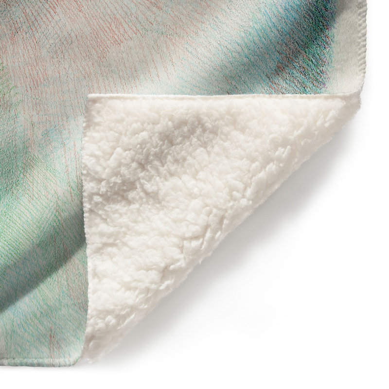 Couverture sherpa doux untamed look, l 68 po x L 80 po