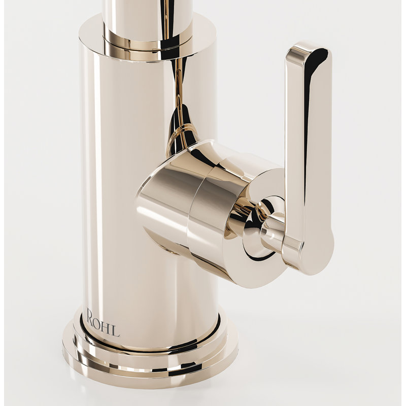 Robinet de cuisine rétractable Lombardia, Nickel poli
