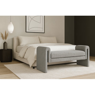 Banc rembourré Boucle