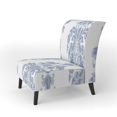 Fauteuil de chambre Blue Damask