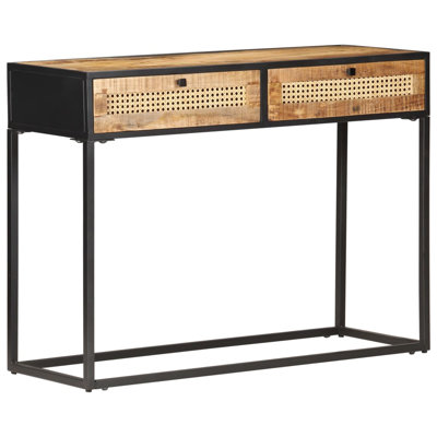 Lily 100cm Solid Wood Top Console Table