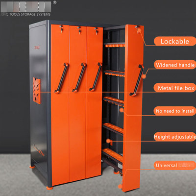 High - Quality Tool Cabinet Made Of Steel And Abs, With Lockable Door, For Machine Shops Cat50 Holder Storage, Transparent Acrylic Windows, Maintenance Departments