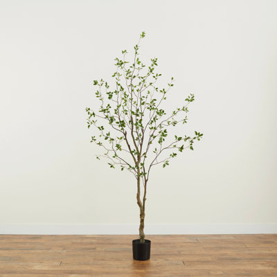 Faux feuillage en pot