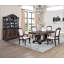 Grande table de salle à manger rectangulaire formelle 1pc