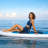 Kayak Seat, 1 Pack 0.5" Thick, Universal Paddle Board Seat with Back Support, Sit-on-Top Soft Padded Cushion with Storage Bag & Adjustable Straps for SUP, Canoe, Fishing Boat, Inflatable Kayak