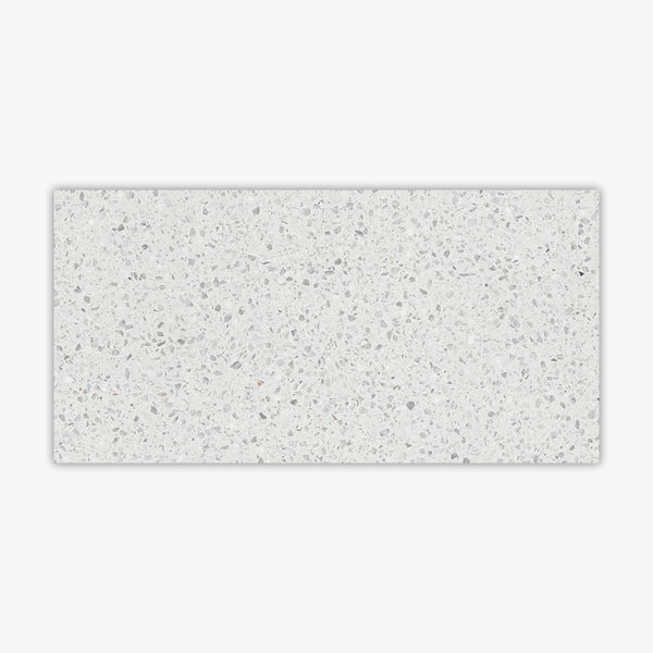 Textured 24" x 48" Porcelain Marble Look Tile