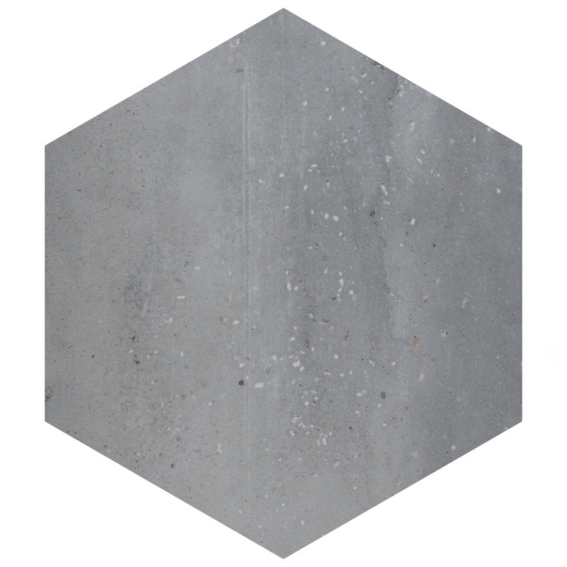 Recycle Hex 8.5" x 10" Porcelain Stone Look Wall & Floor Tile