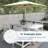 Harborview All-Weather HDPE Outdoor Patio Dining Table With Umbrella Hole-455315638