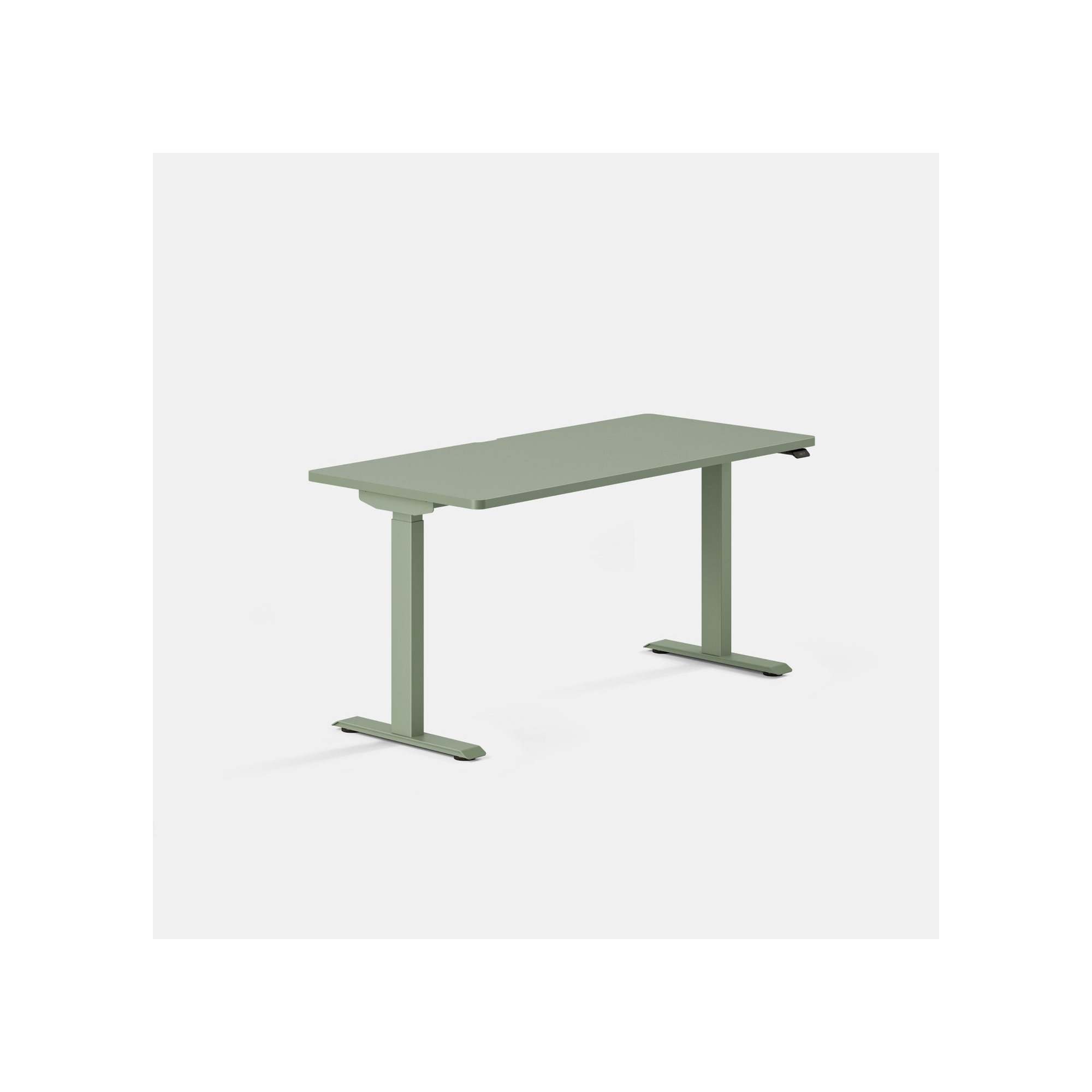 Duo Standing Desk, Sage, Sage, 47.3" H x 58" W x 27" D