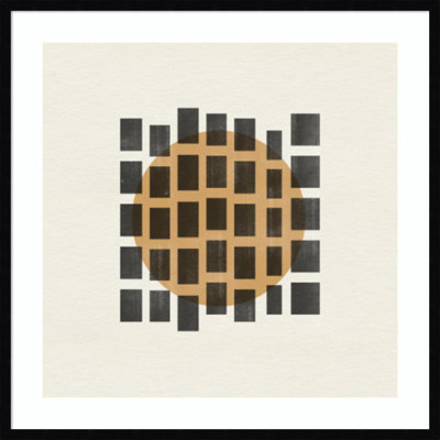Paper Object No 8 by The MIUUS STUDIO Wood Framed Wall Art Print
