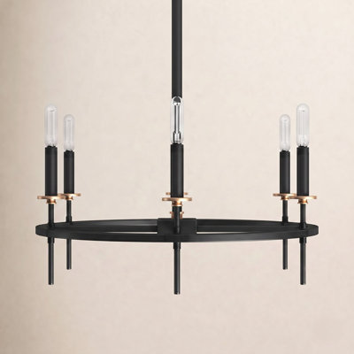 Lennon 6 - Light Dimmable Chandelier