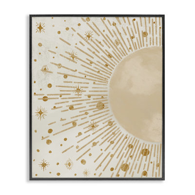 «Starry Sun Rays», art de la giclée encadrée par Elizabeth Medley
