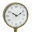 Horloge de table rétro en fer doré