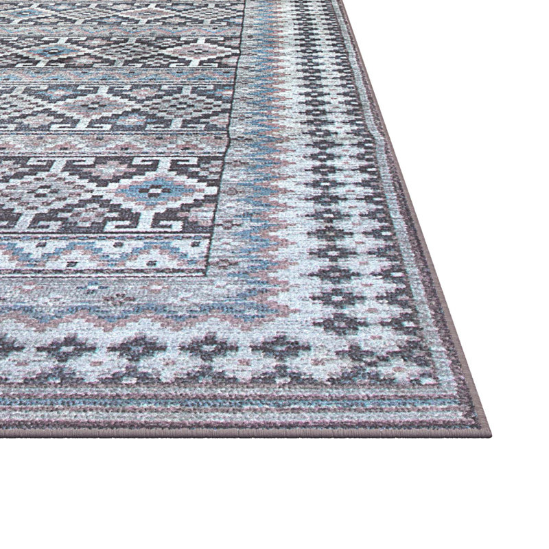 Tapis rectangulaire Kheris 5 pi 3 po x 7 pi 6 po