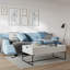 Table basse à plateau relevable avec rangement