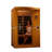 Dynamic Saunas FAR Infrared Sauna with Remote Control in Hemlock