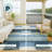 Machine Washable Indoor/Outdoor Chantille ACN2772 Squares Rug-401321056-401321071