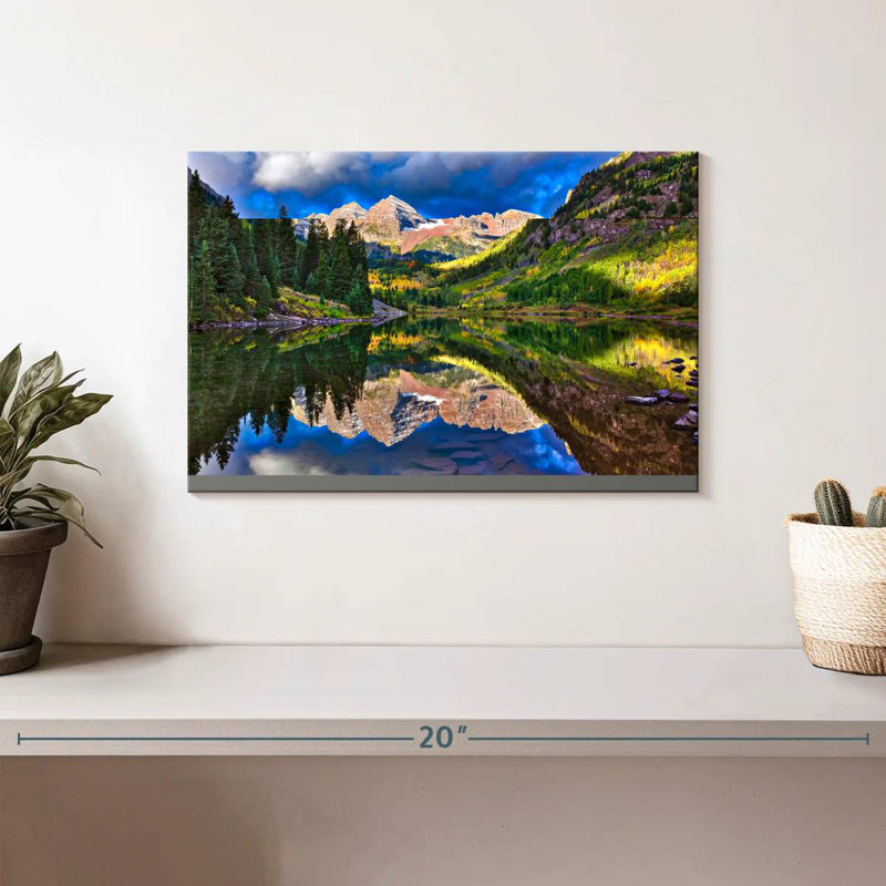 Alvord Spectacular Maroon Bells, H 8 po x l 12 po