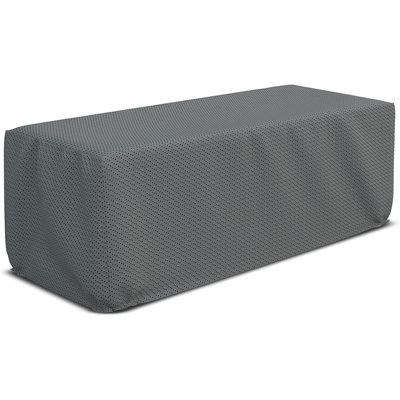 Heavy Duty Multipurpose Outdoor Rectangle Firepit Cover, Durable UV Resistant Patio Waterproof Cover by Arlmont & Co.
