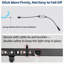 LED Floating Bed Frame No Box Spring Needed-2013589243