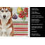 Torchon rouge et blanc Husky-322069629
