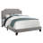 Bed, Platform, Bedroom, Frame, Upholstered, Linen Look, Transitional-22485612-22485610