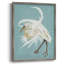 Heron Plumage IV, reproduction encadrée - bois massif-2145549735