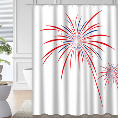 Rideau de douche Firework