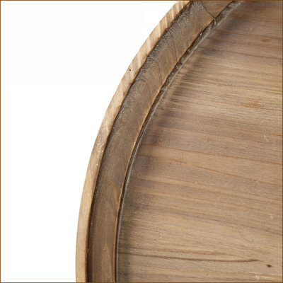 Bois noir traditionnel Table basse en rotin à 3 niveaux pour le salon, peu encombrante