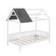 Lit simple en bois avec clôture-228077492