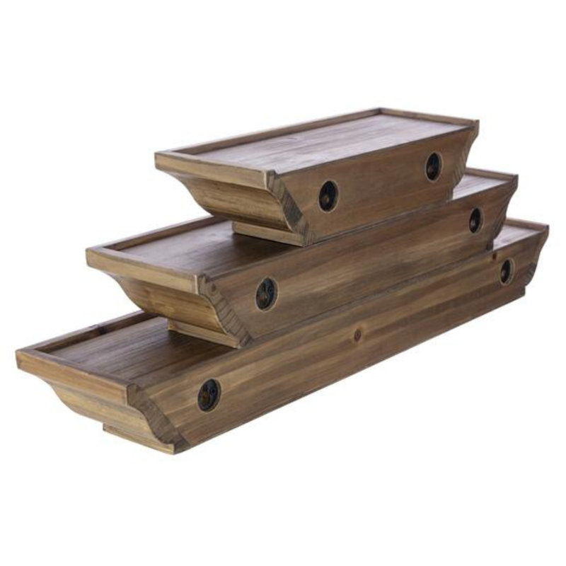 Runge 3 Piece, 3" H x 24" W x 5" D