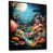 Black Floater Framed