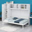 Lit escamotable mural avec armoires Murphy-393479591