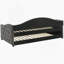 Lit de jour simple tapissier avec couchette Tremont Grey