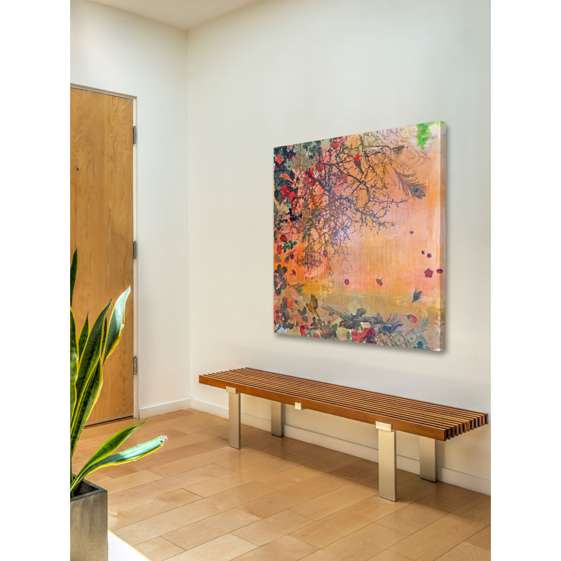 « punica granutum », impression sur toile tendue, H 24 po x l 24 po x P 3,8 po