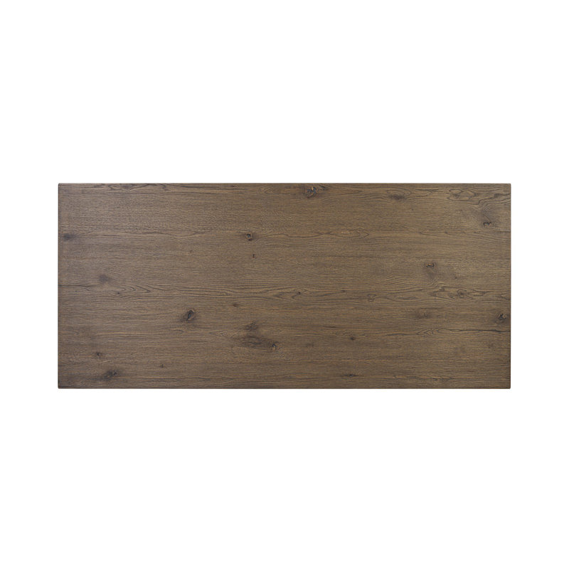 Tobiah Kitchen Island-Brown Oak